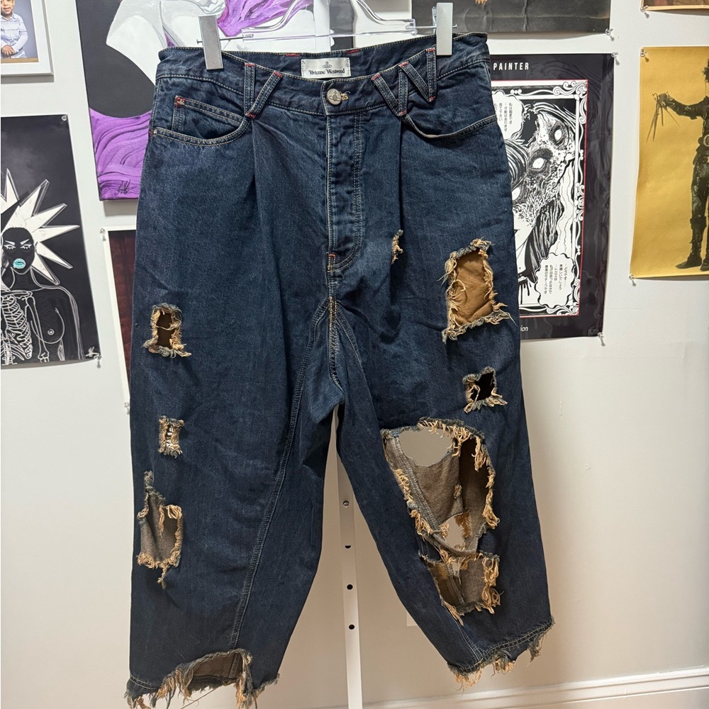 Vivienne Westwood Distressed Macca Jeans